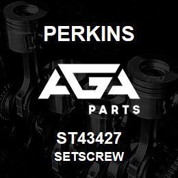 ST43427 Perkins SETSCREW | AGA Parts