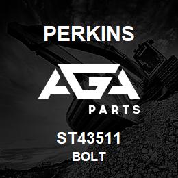 ST43511 Perkins BOLT | AGA Parts