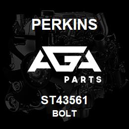 ST43561 Perkins BOLT | AGA Parts