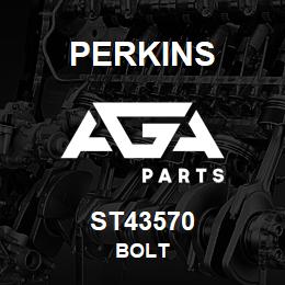 ST43570 Perkins BOLT | AGA Parts