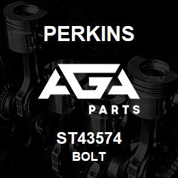 ST43574 Perkins BOLT | AGA Parts