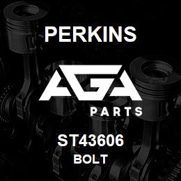 ST43606 Perkins BOLT | AGA Parts