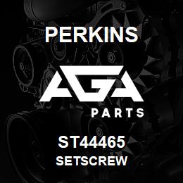 ST44465 Perkins SETSCREW | AGA Parts