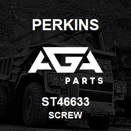 ST46633 Perkins SCREW | AGA Parts