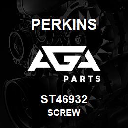 ST46932 Perkins SCREW | AGA Parts