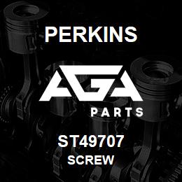 ST49707 Perkins SCREW | AGA Parts