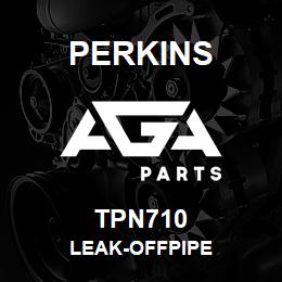 TPN710 Perkins LEAK-OFFPIPE | AGA Parts