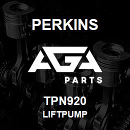 TPN920 Perkins LIFTPUMP | AGA Parts