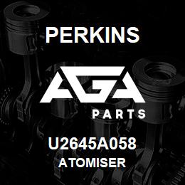 U2645A058 Perkins ATOMISER | AGA Parts