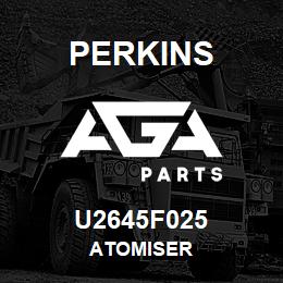 U2645F025 Perkins ATOMISER | AGA Parts