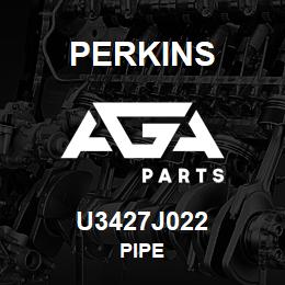 U3427J022 Perkins PIPE | AGA Parts