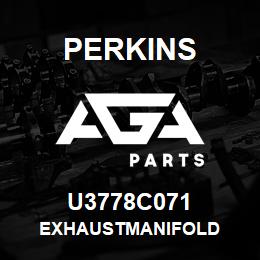 U3778C071 Perkins EXHAUSTMANIFOLD | AGA Parts