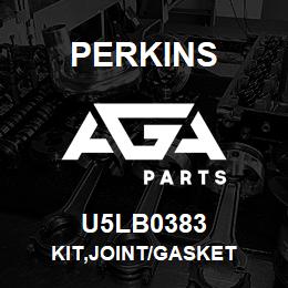 U5LB0383 Perkins KIT,JOINT/GASKET | AGA Parts