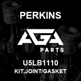 U5LB1110 Perkins KIT,JOINT/GASKET | AGA Parts