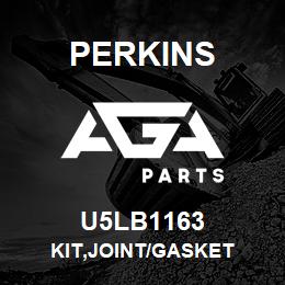 U5LB1163 Perkins KIT,JOINT/GASKET | AGA Parts