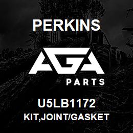 U5LB1172 Perkins KIT,JOINT/GASKET | AGA Parts