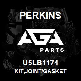 U5LB1174 Perkins KIT,JOINT/GASKET | AGA Parts