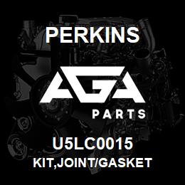 U5LC0015 Perkins KIT,JOINT/GASKET | AGA Parts