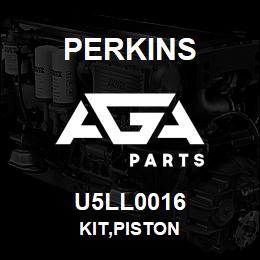 U5LL0016 Perkins KIT,PISTON | AGA Parts