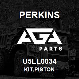 U5LL0034 Perkins KIT,PISTON | AGA Parts