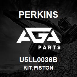 U5LL0036B Perkins KIT,PISTON | AGA Parts