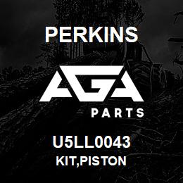 U5LL0043 Perkins KIT,PISTON | AGA Parts