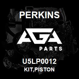 U5LP0012 Perkins KIT,PISTON | AGA Parts