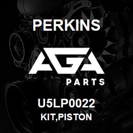 U5LP0022 Perkins KIT,PISTON | AGA Parts