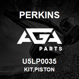 U5LP0035 Perkins KIT,PISTON | AGA Parts