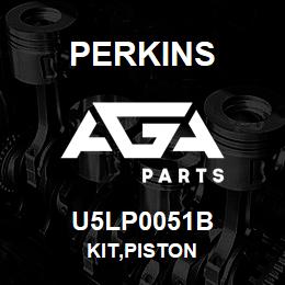 U5LP0051B Perkins KIT,PISTON | AGA Parts