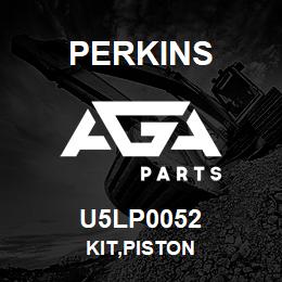 U5LP0052 Perkins KIT,PISTON | AGA Parts