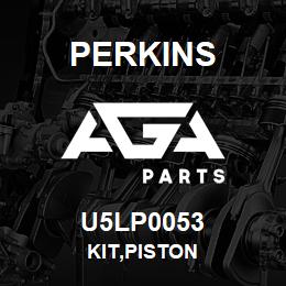 U5LP0053 Perkins KIT,PISTON | AGA Parts