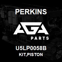 U5LP0058B Perkins KIT,PISTON | AGA Parts