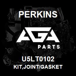 U5LT0102 Perkins KIT,JOINT/GASKET | AGA Parts