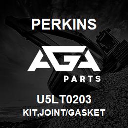 U5LT0203 Perkins KIT,JOINT/GASKET | AGA Parts