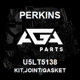 U5LT5138 Perkins KIT,JOINT/GASKET | AGA Parts