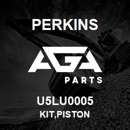 U5LU0005 Perkins KIT,PISTON | AGA Parts