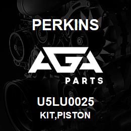 U5LU0025 Perkins KIT,PISTON | AGA Parts