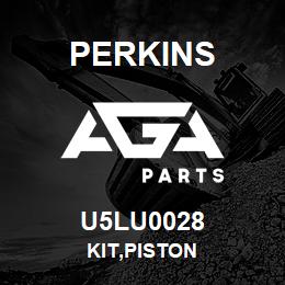 U5LU0028 Perkins KIT,PISTON | AGA Parts