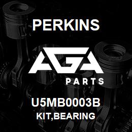 U5MB0003B Perkins KIT,BEARING | AGA Parts