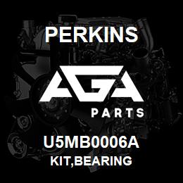 U5MB0006A Perkins KIT,BEARING | AGA Parts