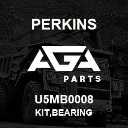 U5MB0008 Perkins KIT,BEARING | AGA Parts