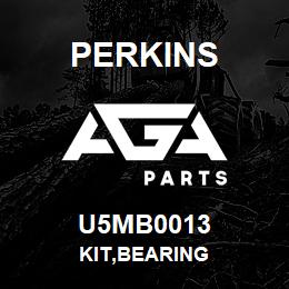 U5MB0013 Perkins KIT,BEARING | AGA Parts