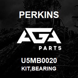 U5MB0020 Perkins KIT,BEARING | AGA Parts