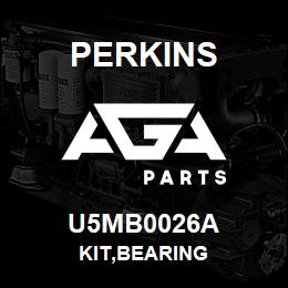 U5MB0026A Perkins KIT,BEARING | AGA Parts