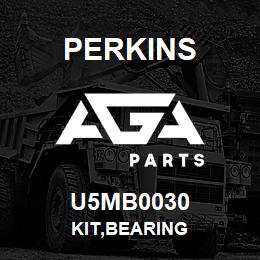 U5MB0030 Perkins KIT,BEARING | AGA Parts