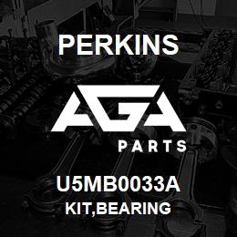 U5MB0033A Perkins KIT,BEARING | AGA Parts