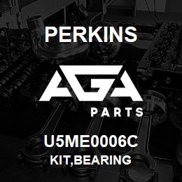 U5ME0006C Perkins KIT,BEARING | AGA Parts