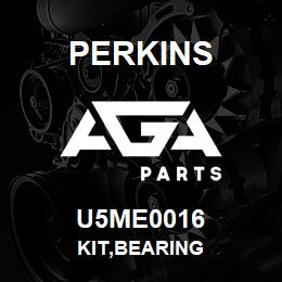 U5ME0016 Perkins KIT,BEARING | AGA Parts