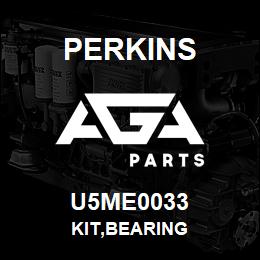 U5ME0033 Perkins KIT,BEARING | AGA Parts